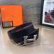 New Replica Hermes Paris Mens Black Leather Belt Flower Pattern Buckle (7)_th.jpg